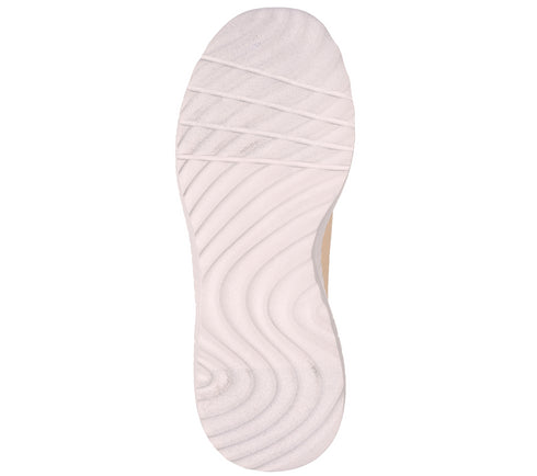 Pantofi sport, dama, SKECHERS BOBS SQUAD CHAOS-HEELING ALIVE 117235-NAT crem, piele ecologica
